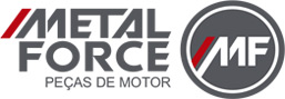 Logotipo Metal Force - peças para motores